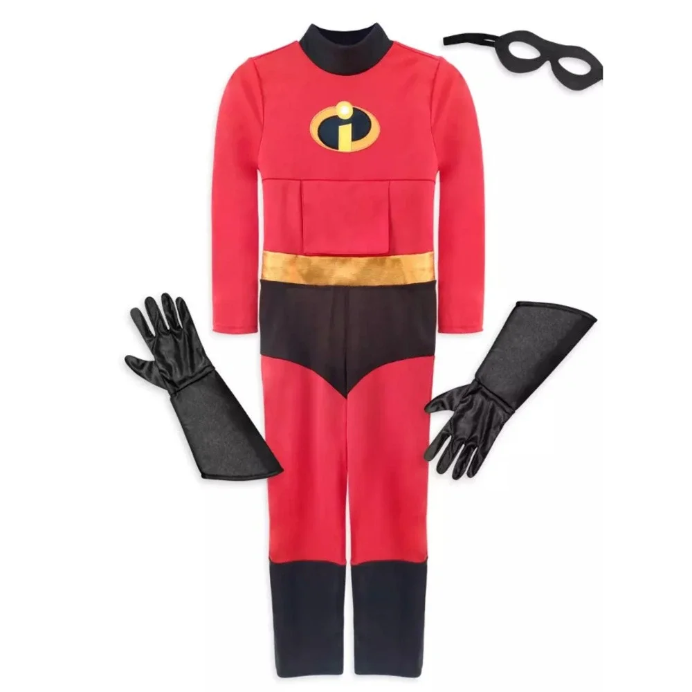 DISNEY PIXAR Adaptive Costume DASH Incredibles 2 Youth Small NO MASK